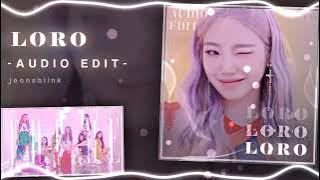 Loro (로로) - TRI.BE audio edit  [use 🎧!]