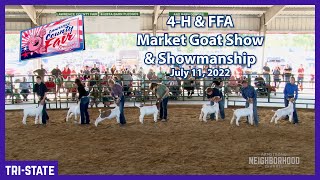 LCF  4H & FFA 2022 Market Goat Show