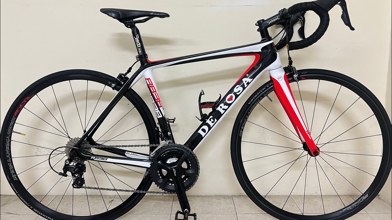 DEROSA R838 carbon ITALY size 51 Group 105 5800 (Japan) còn rất đẹp ...