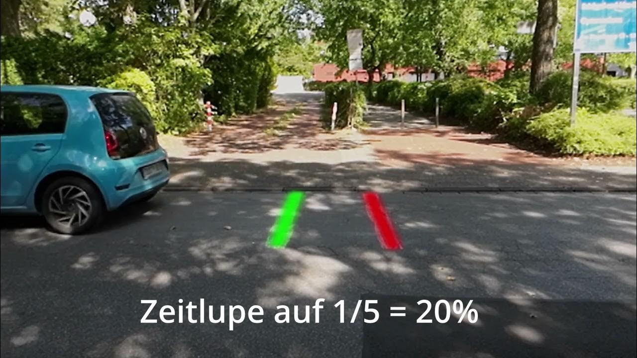 01 sechs Messreihen zur Geschwindigkeitsmessung YouTube