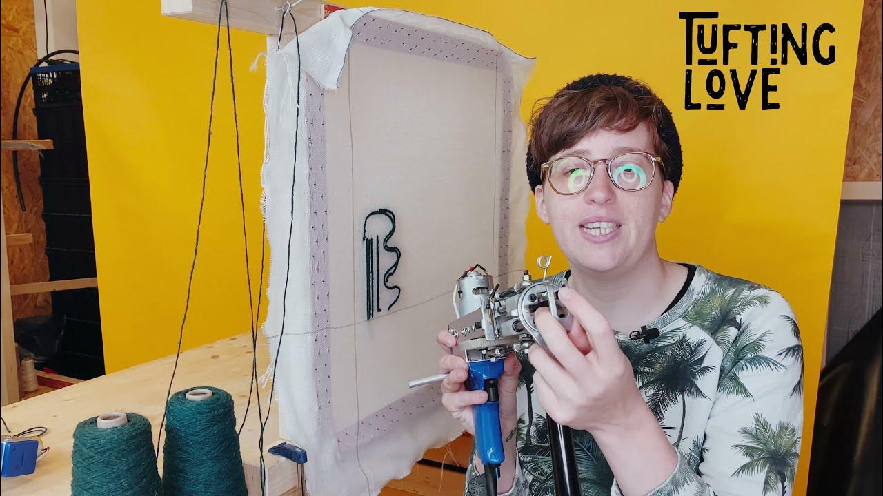 UNBOXING & REVIEWING My Tufting Gun Kit + BUILDING My Metal Frame 