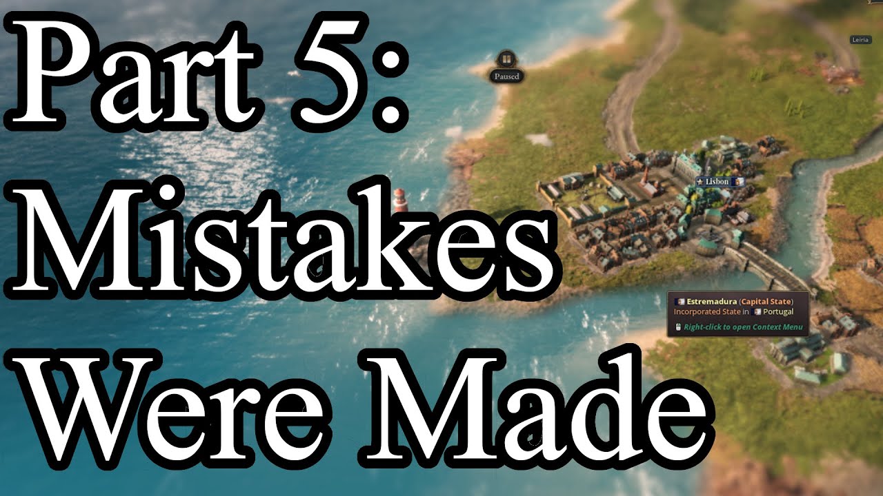 Victoria 3 Portugal Part 5: Mistakes Were Made - YouTube