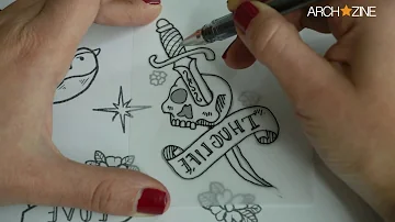 Come fare i tatuaggi finti stampati?