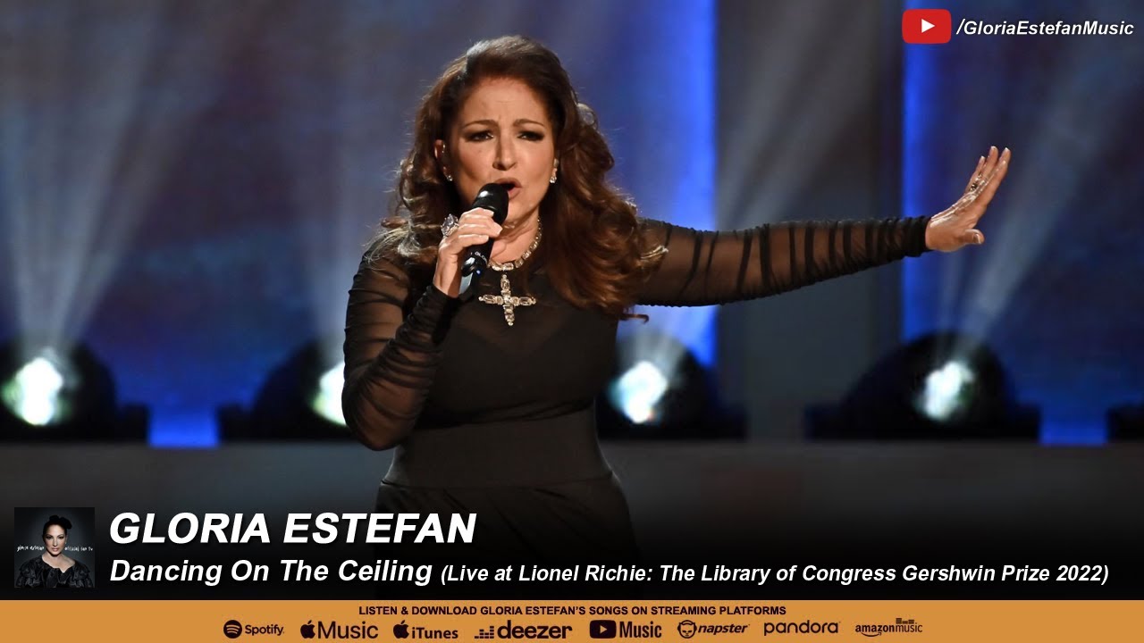 Gloria Estefan Dancing On The Ceiling