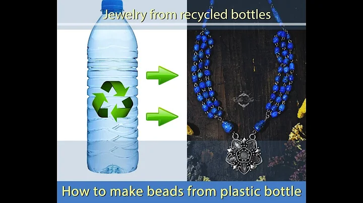 Making beads from plastic bottle (Recycling)