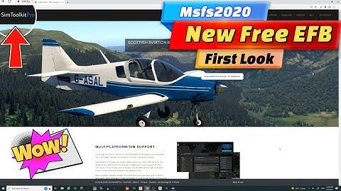 Msfs2020*NEW EFB* Simtoolkit Pro First look at this Amazing App. -Feature Packed & always Updated-