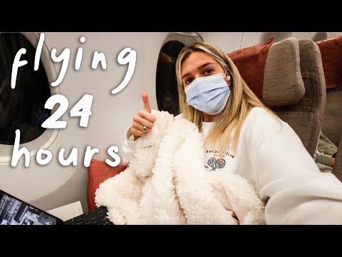 I flew for 24 HOURS. Here's how it went!