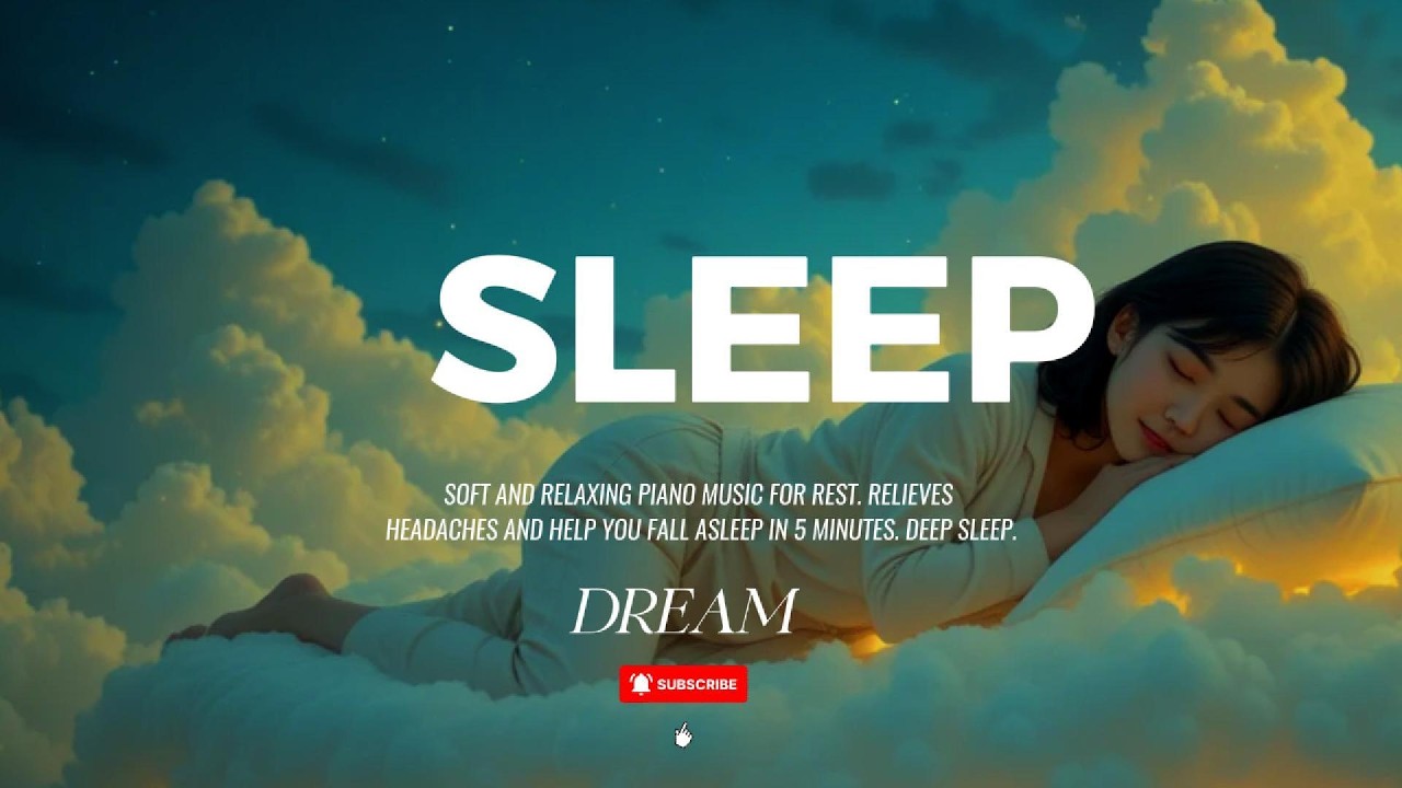 PIANO FOR SLEEP // NO ADS IN BETWEEN* DEEP SLEEP Music for Fast Sleep