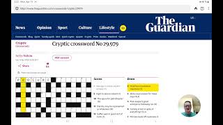 Guardian Cryptic Crossword (Monday, 13 April 2026)
