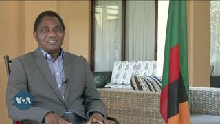 VOA Interview, Part 1: Zambia’s New President Hakainde Hichilema