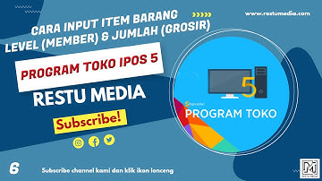06 - Cara Input Item Berdasarkan Harga Jual Level dan Jumlah pada iPos 5 | iPos 5 All Edition