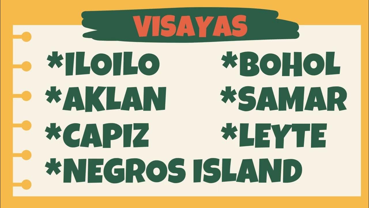 ARTS AND CRAFTS OF MIMAROPA AND VISAYAS YouTube