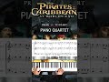 캐리비안의 해적 피아노 4중주 Ver. / He&#39;s a Pirate / Piano Quartet