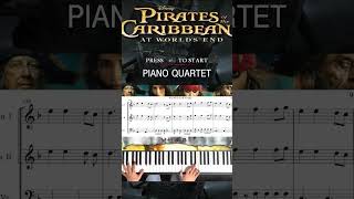 캐리비안의 해적 피아노 4중주 Ver. / He&#39;s a Pirate / Piano Quartet