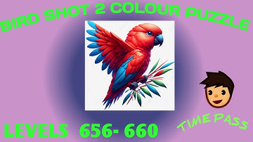 Bird sort 2 colour puzzle 🐦 level656-660#birdshort#birdsortcolorpuzzle #birdpuzzle#puzzlegame