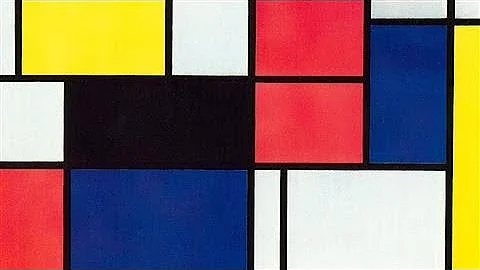 Cosa rappresentano i quadri di Mondrian?