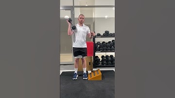 Heel Elevated Goblet Squat (Banded)