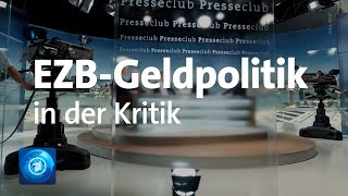 Aufstand gegen Draghi – Plündert die EZB unsere Rücklagen? | ARD-Presseclub