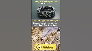 Cách mạng công nghiệp hoá cắt bê tông cốt thép Nhanh, Hiệu Quả: Máy cắt dây 15kw + Dây cắt kim cương