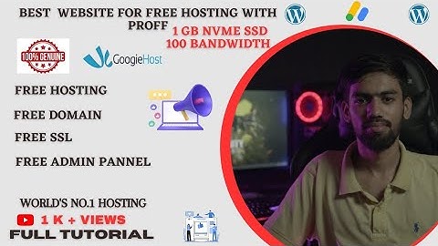 Free Hosting Free Domain Free SSL |Googie Host| Lifeline Access |Full Tutorial