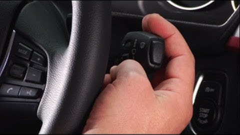 Windshield Wiper Activation | BMW How-To