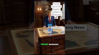 Trump, Iran &amp; The Road to Conflict in 30 Second 🚀#Trump #Iran #Politics #WorldNews #Geopolitics #usa