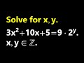 A Diophantine Equation | Find Integer Solutions.