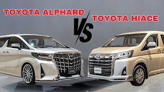 Wow! 2025 Toyota Alphard Luxury or 2025 Toyota Hiace Luxury? Select one!