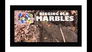 Ohio Valley Treasure Hunting - Digging Vintage Marbles - Antiques - Bottle Digging - TOYS - Bottles