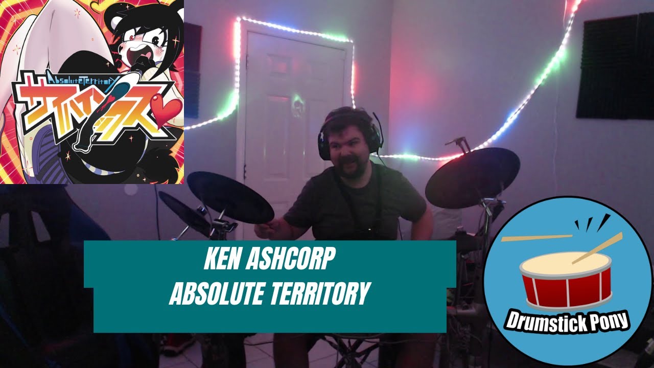 Ken Ashcorp - Absolute Territory [DRUM COVER] (FLASH WARNING)
