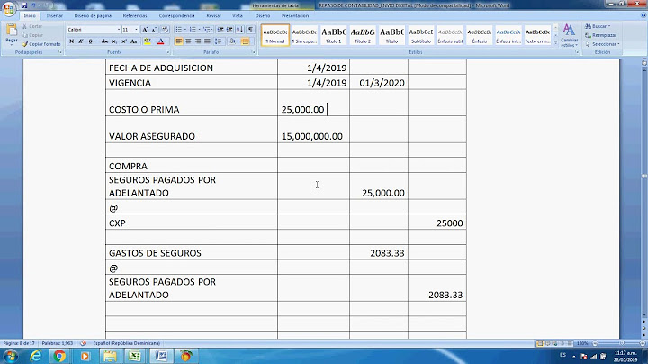 Contabiliad__amortización de seguros