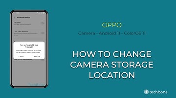 How to Change Camera Storage location - Oppo [Android 11 - ColorOS 11]