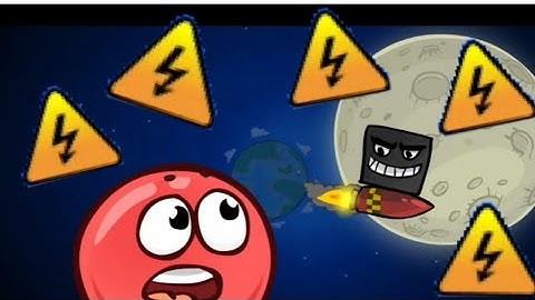 Red Ball 4 Battle for the Moon Complete Walkthrough level 46 - 60