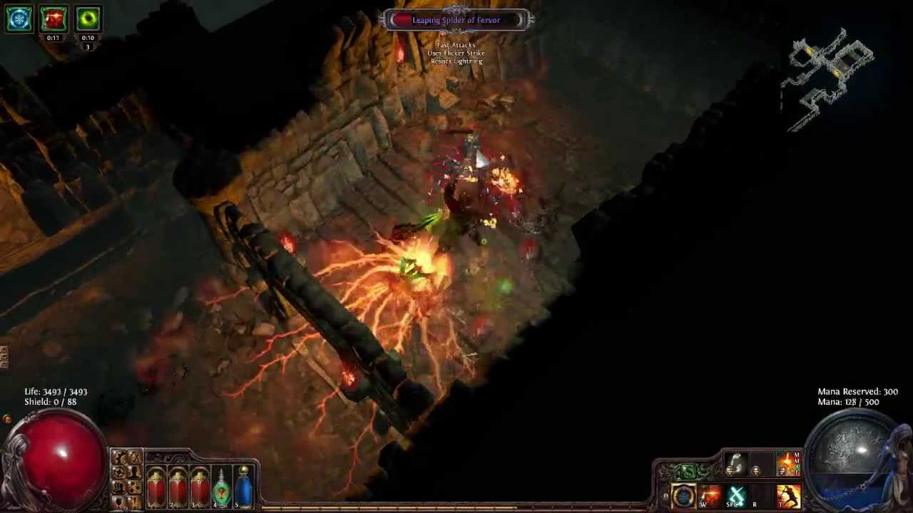 Path of Exile quick map run - MRagTheGiant