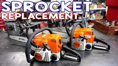 HOW-TO Replace A Chainsaw Chain Sprocket