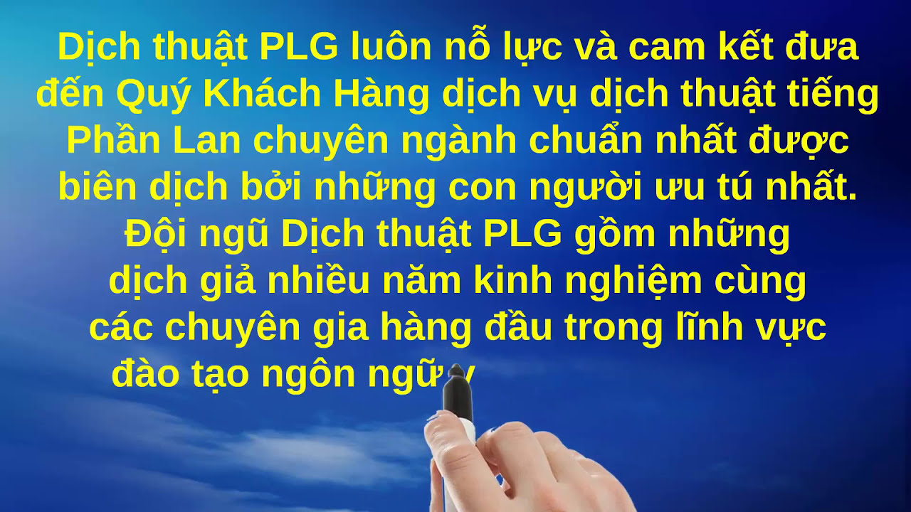 Dịch tiếng Phần Lan - Khám Phá Những Thách Thức và Cơ Hội Đặc Biệt Trong Ngành Dịch Thuật 3 Dịch tiếng Phần Lan - Khám Phá Những Thách Thức và Cơ Hội Đặc Biệt Trong Ngành Dịch Thuật