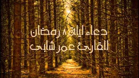 دعاء ليلة 8 رمضان للقارئ عمر شلبى.wmv