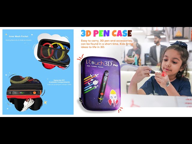 Itouch 3D Pen with case - WOL 3D - 3D Printers