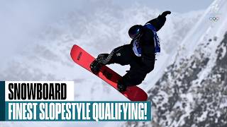 menzies kleveland lead snowboard slopestyle qualifying
