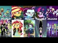 My Little Pony Equestria girls Friendship Game ACADECA ( color coded )