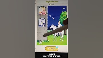 Brain Puzzle: Rapunzel | Help them meet #fairytale #rapunzel #court #flowers #princess #prince