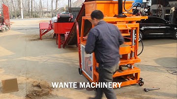 Wante Machinery WT2-10 DIESEL fully automatic eco brick machine
