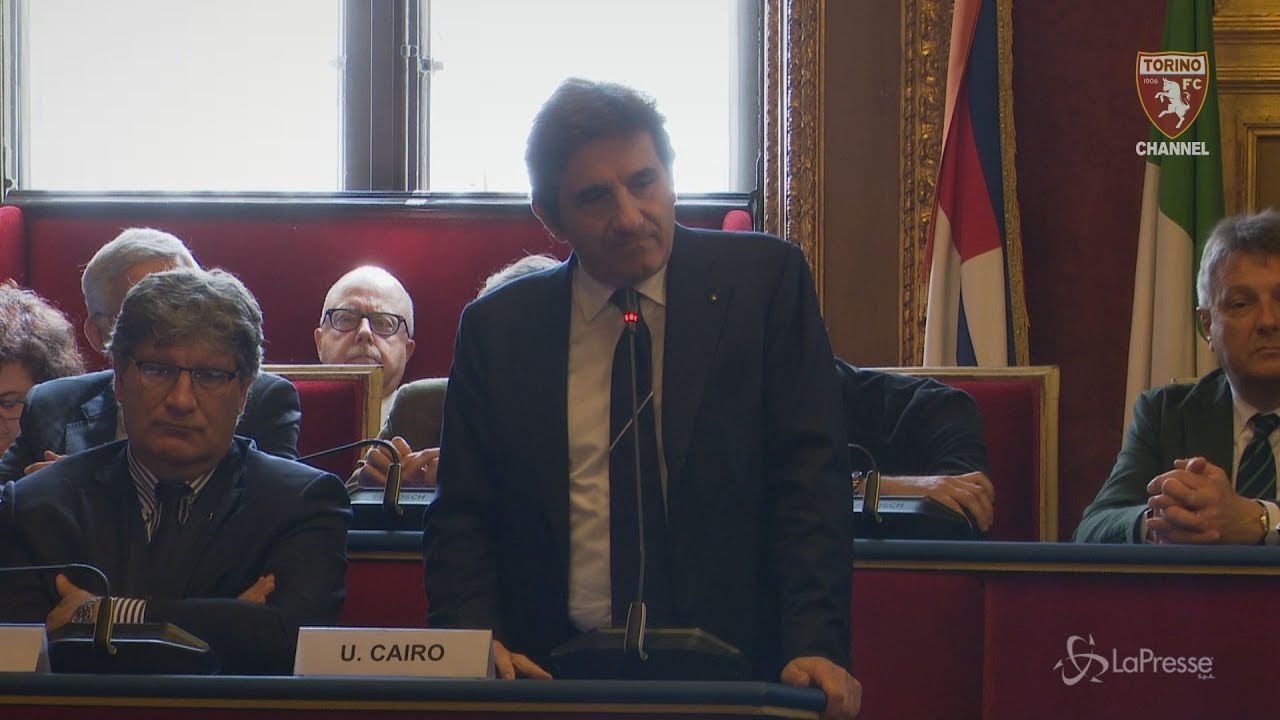 soccer manager L'intervento del Presidente Cairo