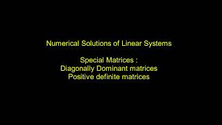 Celebrity Numerical Solutions of Linear Systems - Special matrices Net Worth