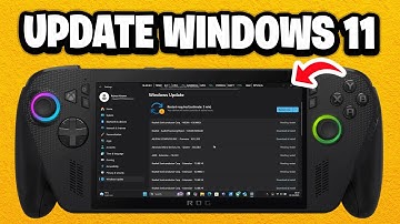 How to update windows 11 on ROG Xbox Ally X - Fastest Guide