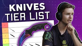 NIP Dev1ce's CS:GO Knife Tier List! 🗡