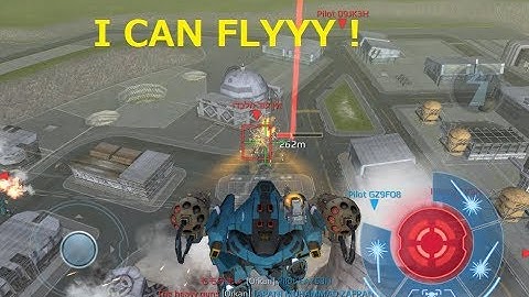 War Robots test server 3.2.0 (186) NEW flying robot montage [27 August 17]