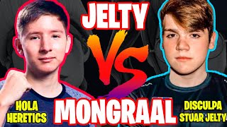 JELTY VS MONGRAAL 🔥 En el TORNEO DE THEGREFG saca TOP 2 ⚡ Se SORPRENDE al ver a JELTY !!!