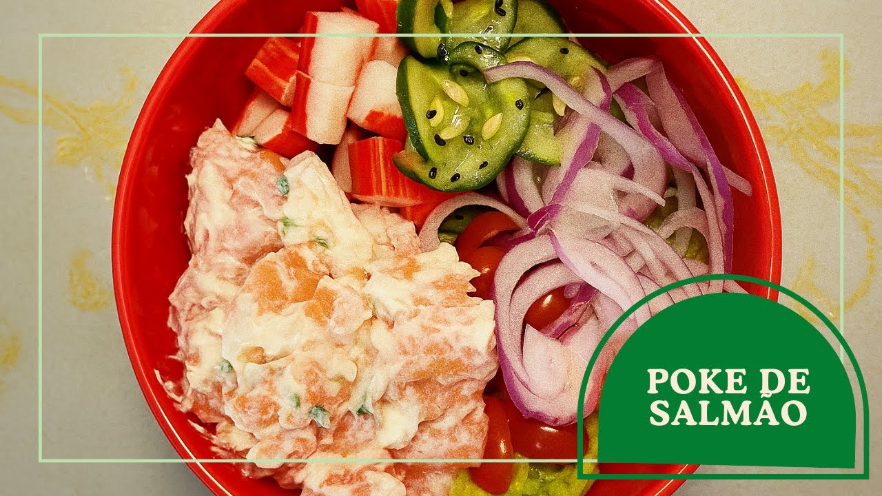 Receita de Poke de Salmão 🍣 Simples, Rápida e Deliciosa