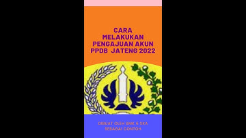 Cara Pengajuan Akun PPDB SMA/SMK Tahun 2022